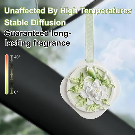 Moisture Absorber Bags & Scented Wardrobe Fresheners (9-Pack), Gardenia Scented Dehumidifier & Hanging Closet Sachets for Dampness & Odor Removal in Wardrobes, Cars & Bathrooms