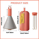 Portable Blanket Warmer,500W Mini Dryer Travel Clothes Dryer Machine,Comfortable Warm Air on The Bed,for Apartments, Suitable for Quilt, Underwear, Panties,Pet