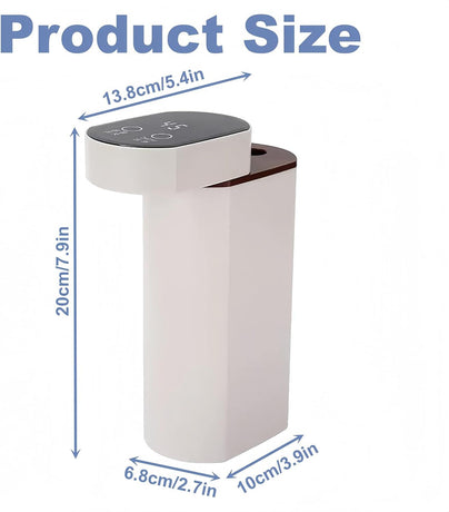 Portable Instant Hot Water Dispenser, 3S Rapid Heating Electric Water Boiler with Adjustable 5 Temperatures, Digital Touch Screen for Home Office Camping Tea, Coffee