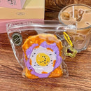 Creative Fried Egg Toast Slow-Rising Stress-Relieving Toy, Handmade,Soft Stress Relief Desktop Gadget for Office & Home, Adult Hand Tension Relaxer, Fun Squeezing Toy