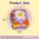 Creative Fried Egg Toast Slow-Rising Stress-Relieving Toy, Handmade,Soft Stress Relief Desktop Gadget for Office & Home, Adult Hand Tension Relaxer, Fun Squeezing Toy