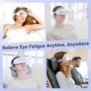 Eye Massager with Nano Mist Moisturising, Dry Eyes, Dark Circles, Heated Eye Mask with 8 Acupoint Massage, Rechargeable Bluetooth Music Eye Care Device for Relaxation Improve Sleeping