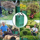 500L Yard Waste Bags 2 Pack, Heavy Duty Garden Waste Bags with Reinforced Handles, Large Reusable Leaf Bags for Lawn Leaves Grass Yard Debris Storage Garden Cleanup