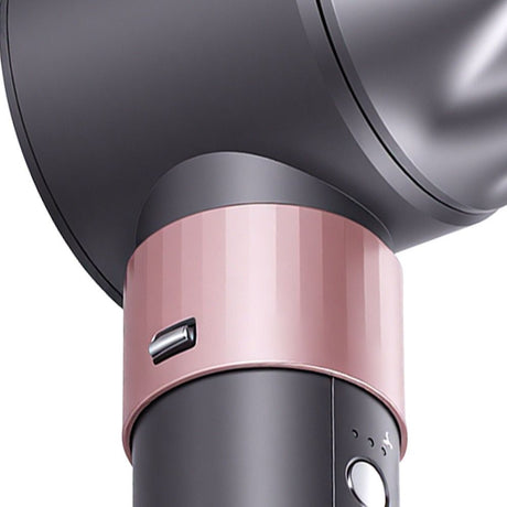 7-in-1 Hot Air Styling Brush Set with Interchangeable Attachments for Home and Salon Use – Dry, Straighten, Curl, and Add Volume with Professional-Grade Power and Precision (RoseGold)