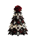 Spooky DIY Felt Halloween Tree Kit – Create a Whimsical Holiday Centerpiece with Pre-Cut Fabric, Plush Fill, and Adorable Ghostly Charms for Mantel, Desk, or Shelf Décor. (Witch Hat)
