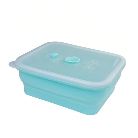 Collapsible Food-Grade Silicone Storage Container with Leakproof Lid, Built-in Date Dial and Steam Vent - Reusable, Microwave-Safe, Freezer-Ready, Perfect for Meal Prep, Leftovers, Picnics and Everyday Freshness (Pink（Square）, 1500ml)
