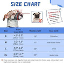 Soft Breathable Mesh Dog Muzzle for Small Medium Large Dogs, Adjustable Anti-Biting Barking Chewing Muzzle for Walking, Training, and Grooming (M, Black)
