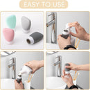 Travel-Friendly Silicone Dispensing Bottle Set for Toiletries, Leak-Proof Refillable Containers for Shampoo, Conditioner, Lotion, and Skincare – Lightweight, Squeezable, and TSA-Approved Carry-On Essentials (A)