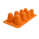 Spooky Halloween Ghost Silicone Mold – Create 8 Adorable Ghost-Shaped Chocolates, Jell-O Shots, Ice Cubes and Party Treats with Non-Stick Flexibility for Festive Kitchen Fun (2PCS)