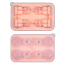 Adorable 4-Cavity Cat-Shaped Silicone Ice Mold for Whiskey, Coffee & Fruit Drinks – Easy-Release, Fun Beverage Chilling for Home Bars and Everyday Dining (Blue)