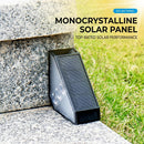 Solar Powered Triangle Step Light with Monocrystalline Silicon Panel, Auto On at Dusk, IP65 Waterproof for Outdoor Stairs, Pathways, Patios, and Garden Steps – Choose Cool White 6000K or Warm Yellow 3000K for Safe Nighttime Illumination (12PCS, Warm White
