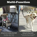 Dog Seat Belt for Car, Pet Car Safety Restraint with Adjustable Straps and Zinc Alloy Hook, Perfect for Securing Your Dog in Vehicle, Ideal Car Safety Strap for Small to Large Dogs, Great Christmas Gift for Pet Lovers (Red)