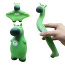 Green Horse Stress Relief Toy: Squeeze, Stretch, and Squish Your Worries Away – Cute Desktop Decor for Anxiety Relief, Fun Parent-Child Interaction, and Office Desk Fidget Play (3PCS)