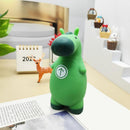 Green Horse Stress Relief Toy: Squeeze, Stretch, and Squish Your Worries Away – Cute Desktop Decor for Anxiety Relief, Fun Parent-Child Interaction, and Office Desk Fidget Play (3PCS)