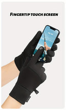Winter Thermal Touchscreen Gloves for Outdoor Sports – Windproof, Fleece-Lined, Anti-Slip, Compatible with Running, Cycling, Fishing, Skiing, and Daily Cold-Weather Activities (XL)