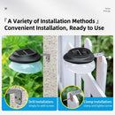 Solar Powered Fence Light with Durable ABS+PC Housing, Monocrystalline Silicon Panel, and Adjustable Mounting Clip for Outdoor Garden, Patio, Deck, and Walkway Illumination in Warm White or Cool White (16PCS, White Housing‑Cool White Light)