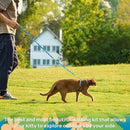 Adjustable Anti-Escape Cat Harness and Leash Set – Soft, Breathable, and Lightweight for Safe Outdoor Adventures with Your Feline Friend (Orange)