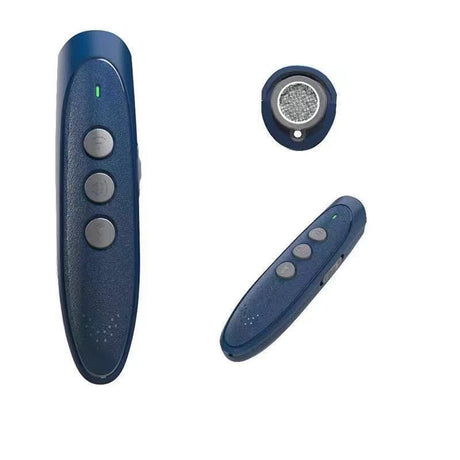 Handheld Ultrasonic Anti-Barking Training Device for Dogs, Safe and Humane Deterrent with LED Light, Indoor and Outdoor Use (Black)