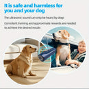 Handheld Ultrasonic Anti-Barking Training Device for Dogs, Safe and Humane Deterrent with LED Light, Indoor and Outdoor Use (Black)