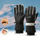 Winter Full-Finger Touchscreen Thermal Gloves for Skiing, Hiking, Cycling, and Outdoor Activities – Unisex Waterproof, Windproof, and Warm Design with Anti-Slip Grip and Adjustable Wrist Strap (Pink)