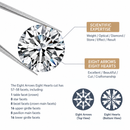 Elegant Gourd-Shaped Moissanite Pendant Necklace with Round Accent Stone, Sterling Silver Finish, Ideal for Daily Wear and Light Formal Occasions, Includes Certification for Authenticity (Moissanite, Premium S925)