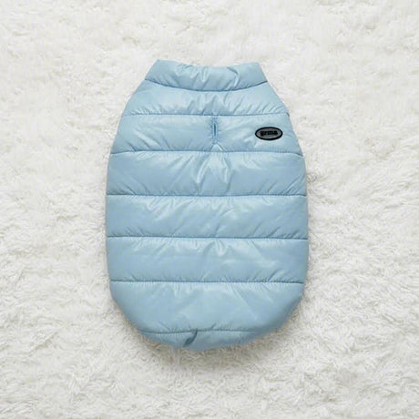 Winter Warm Quilted Vest for Small Pets – Water-Resistant, Fleece-Lined, Easy-On Design with Leash Hole for Indoor and Outdoor Use (S, Pink)