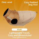 Keep Your Pup Cozy and Visible This Winter – Waterproof, Insulated Dog Coat with Reflective Strips, Front Zipper, D-Ring Leash Attachment, and Adjustable Fit for Daily Walks and Outdoor Adventures (4XL, Yellow)
