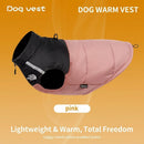 Keep Your Pup Cozy and Visible This Winter – Waterproof, Insulated Dog Coat with Reflective Strips, Front Zipper, D-Ring Leash Attachment, and Adjustable Fit for Daily Walks and Outdoor Adventures (L, Yellow)