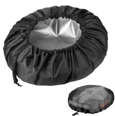 Weatherproof Robot Mower Cover with Drawstring Closure, UV-Resistant Oxford Fabric Protective Shell for Outdoor Storage, Fits Most Automatic Lawn Mowers with Zippered Carry Bag for Convenient Storage (210D(44.5