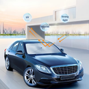 Car sunshade, windshield sun protection and heat insulation sunshade, blackout curtain equipment, car interior windshield, small car sunshade umbrella
