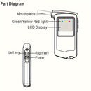 Black AT-858 Breathalyzer Alcohol Detection BAC Tester Portable Breathalyzer LED