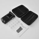 Black AT-858 Breathalyzer Alcohol Detection BAC Tester Portable Breathalyzer LED