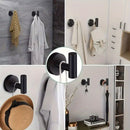 Silver Gray Bathroom Shower Accessories 11-Piece Set Towel Bars Hooks Soap Dishes Bathroom