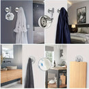 Silver Gray Bathroom Shower Accessories 11-Piece Set Towel Bars Hooks Soap Dishes Bathroom