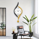 Gold Black Wall Clock Modern Wall Clock Decorative Wall Clock Silent Wall Clock