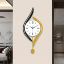 Gold Black Wall Clock Modern Wall Clock Decorative Wall Clock Silent Wall Clock
