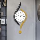 Gold Black Wall Clock Modern Wall Clock Decorative Wall Clock Silent Wall Clock