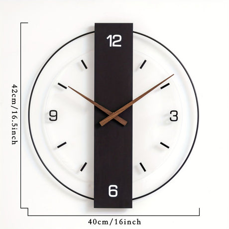 Black Gray Modern Wall Clock Silent Clock Minimalist Wall Clock Home Decor Australia