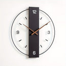 Black Gray Modern Wall Clock Silent Clock Minimalist Wall Clock Home Decor Australia