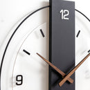 Black Gray Modern Wall Clock Silent Clock Minimalist Wall Clock Home Decor Australia