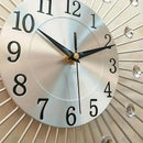 Silver Gold Silver Dandelion Wall Clock Home Decor Clock Modern Wall Clock High-Quality Clock