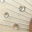 Silver Gold Silver Dandelion Wall Clock Home Decor Clock Modern Wall Clock High-Quality Clock