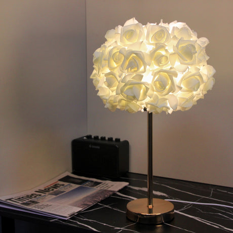 Gold Rose-Shaped Night Light Table Night Light Ambient Lighting Home Decor Australia