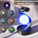 Gray Modern Night Light Spiral Design LED Night Light Ambient Lighting Wireless