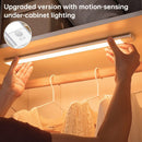 Silver Motion Sensor Light Rechargeable Led Light Dimmable Light 3 Light Color 2-Pack