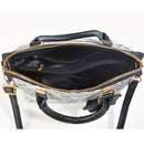 Ladies Hand-Held Bags 2-Piece Set Embroidered Print Retro Stylish Bag With - Green - Size 24-13-24