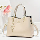 Single-Shoulder Handbag Cross-Body Handbag Pink Handbag Stylish Handbag Travel - Beige - Size 27-13-19