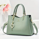 Single-Shoulder Handbag Cross-Body Handbag Pink Handbag Stylish Handbag Travel - Green - Size 27-13-19