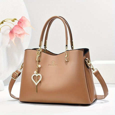 Single-Shoulder Handbag Cross-Body Handbag Pink Handbag Stylish Handbag Travel - Red - Size 27-13-19