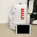 Fashion Backpack Sport Backpack Travel Backpack Four-Color Backpack Trendy - Black - Size L